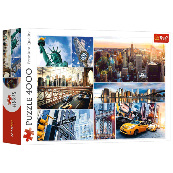 Puzzle Trefl New York (45006 ) Количество деталей: 4000, Рекомендуемый возраст: 15+ photo 2