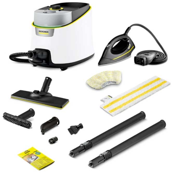 Curățitor cu aburi KARCHER SC4 Deluxe Easy Fix (1.513-462.0) White 2200 W, 15 g/min, 1.3 l photo 3