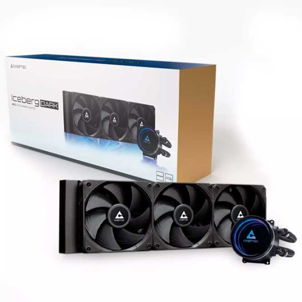 Cooler cu lichid Chieftec Iceberg 360 Dark Black  photo 6