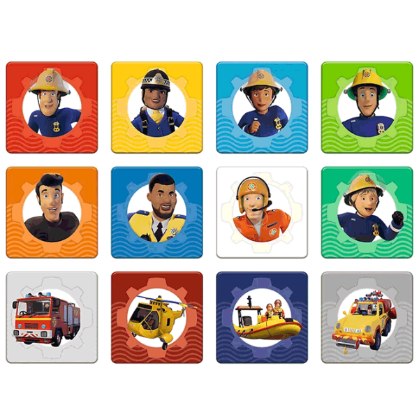 Puzzle Trefl Fireman Sam's team (93334) Количество деталей: 78, Рекомендуемый возраст:  photo 4