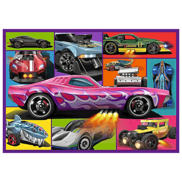 Puzzle Trefl Racing Cars (13312) Numărul de piese: 1000, Vârsta recomandată: 7+ photo 4