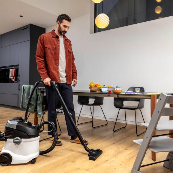 Aspirator cu spălare KARCHER SE5 White 1000 W | Umedă | Sac | 4 l photo 8