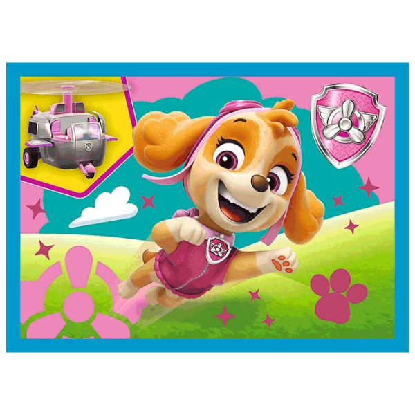 Puzzle Trefl Running Pupies (34628) Количество деталей: 71, Рекомендуемый возраст: 3+ photo 4