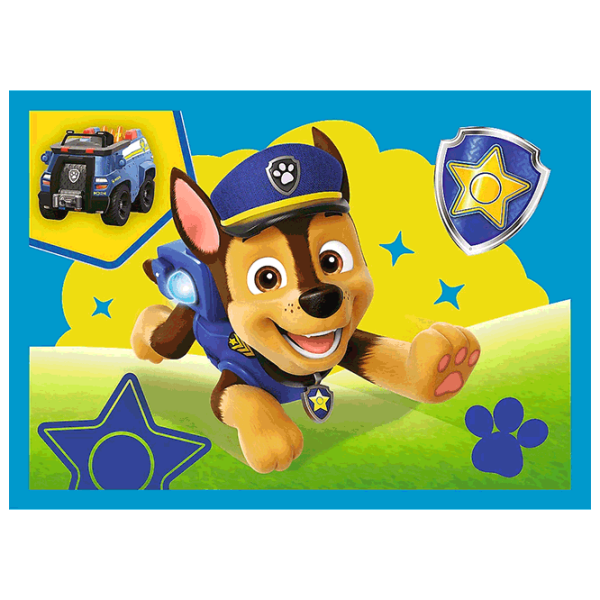 Puzzle Trefl Running Pupies (34628) Количество деталей: 71, Рекомендуемый возраст: 3+ photo 5