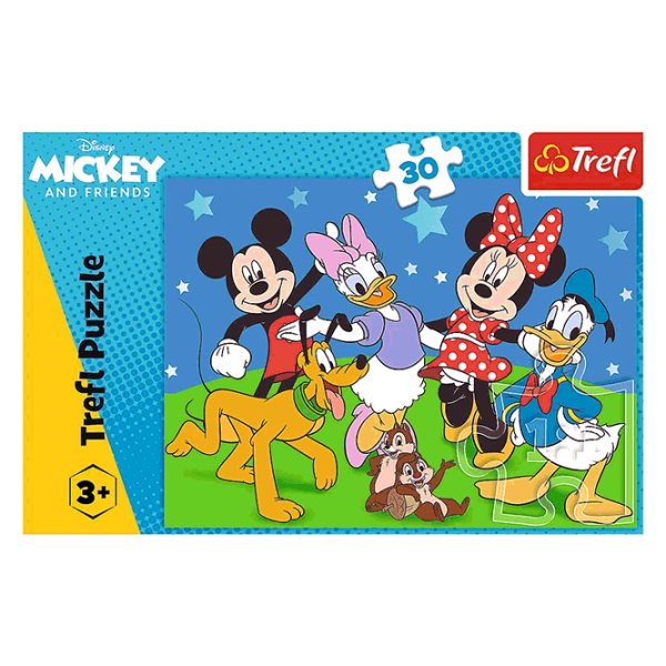 Puzzle Trefl Mouse things (18309) Numărul de piese: 30, Vârsta recomandată: 3+ photo 3