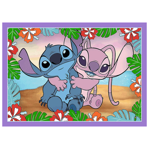 Puzzle Trefl Lilo & Stitch's Crazy Day (34633) Количество деталей: 207, Рекомендуемый возраст: 4+ photo 2