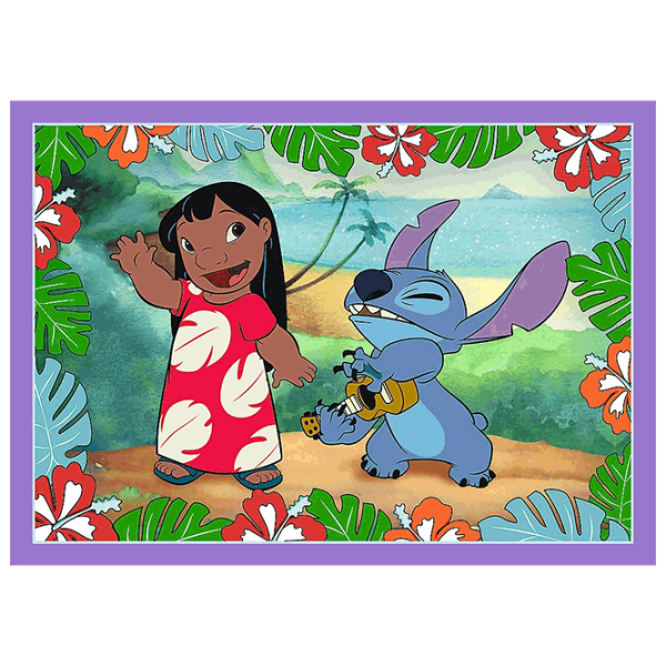 Puzzle Trefl Lilo & Stitch's Crazy Day (34633) Количество деталей: 207, Рекомендуемый возраст: 4+ photo 3