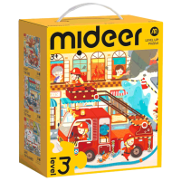 Puzzle Trefl Спасательная команда (MD1478) Количество деталей: 89 , Рекомендуемый возраст: 3+