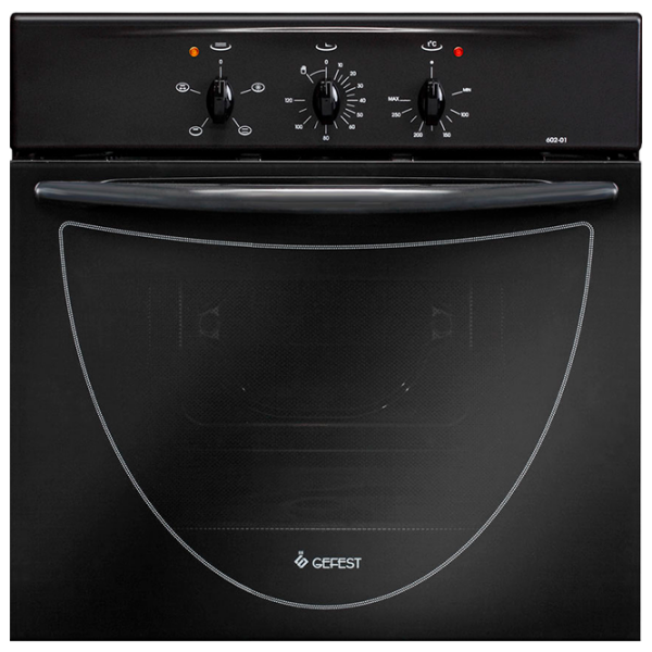 Cuptor încorporabil Gefest ДА 602-01 A Black A, 55 l photo 1