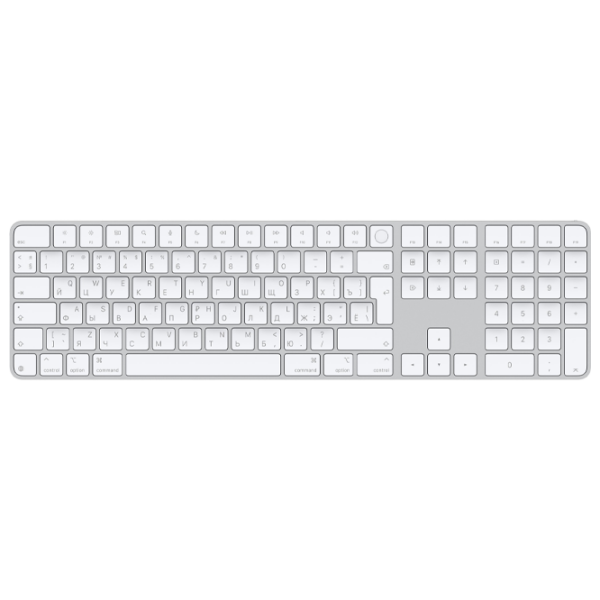 Tastatură Apple Magic Keyboard White Home and Office, Fără fir photo 1