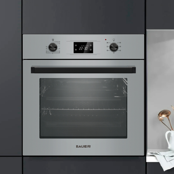Cuptor încorporabil Bauer A65 ESRG Silver , 55 l photo 4