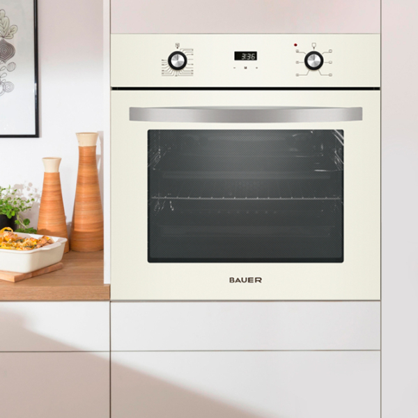 Cuptor încorporabil Bauer A65 EJRM Cream , 55 l photo 3