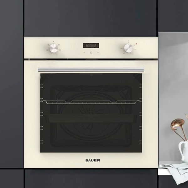Cuptor încorporabil Bauer 7ED06-CDBG Beige , 52 l photo 6
