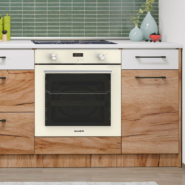 Cuptor încorporabil Bauer 7ED06-CDBG Beige , 52 l photo 7