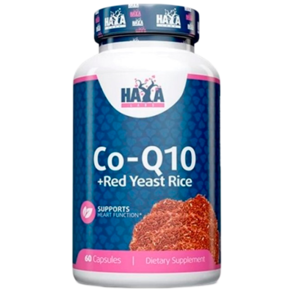 Антиоксиданты Haya Labs Co-Q10 (853809007912) Количество капсул: 60 photo 1