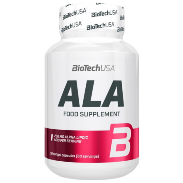 Антиоксиданты BioTechUSA ALA (5999076251117) Количество капсул: 50 photo 1