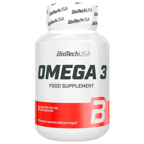 Антиоксиданты BioTechUSA OMEGA 3 (5999076225958) Количество капсул: 90 photo 1