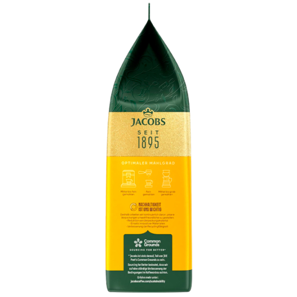 Cafea Jacobs Crema Gold 1000 g Boabe photo 2