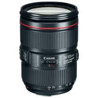 Объектив Canon EF 24-105 mm f/4L IS II USM, Черный 
