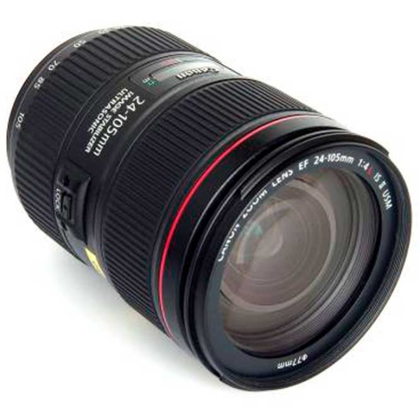 Объектив Canon EF 24-105 mm f/4L IS II USM, Черный  photo 2