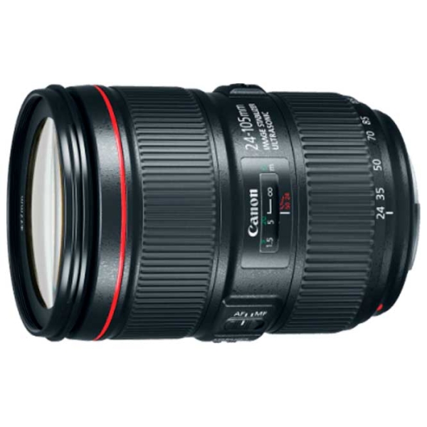 Объектив Canon EF 24-105 mm f/4L IS II USM, Черный  photo 3