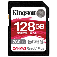 MicroSD Kingston Canvas React Plus V60 128 GB 