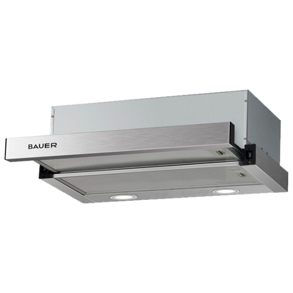 Hotă Bauer TH 0160 Inox 60 cm, Recirculare, 500 m³/h photo 1
