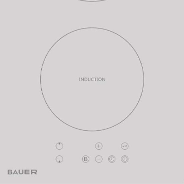 Plită încorporabilă cu inducție Bauer PI 3020T-Т1 Black Vitroceramică, 3500 W photo 3