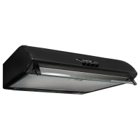 Hotă Gefest ВО 2501 Black 50 cm, Recirculare, 300 m³/h