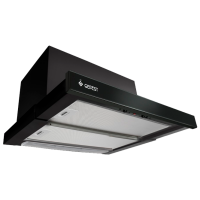 Hotă Gefest ВО 4501 K23 Black 50 cm, Recirculare, 600 m³/h