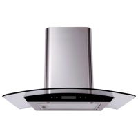 Hotă Wolser WL-GLI 60 S Inox 60 cm, Recirculare, 550 m³/h