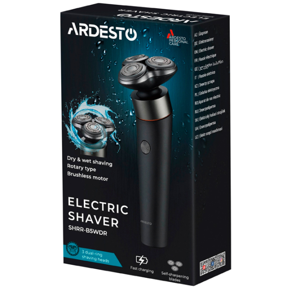 Aparat de ras electric Ardesto SHRR-B5WDR Black  photo 6