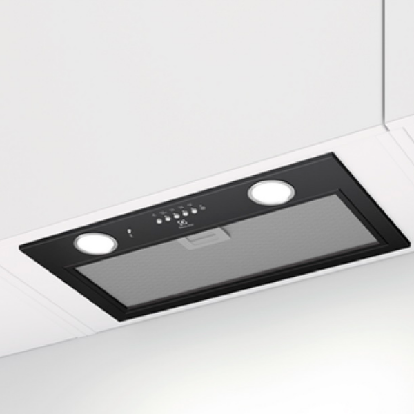 Hotă Electrolux CFG516R Black 54 cm, Recirculare, 600 m³/h photo 2