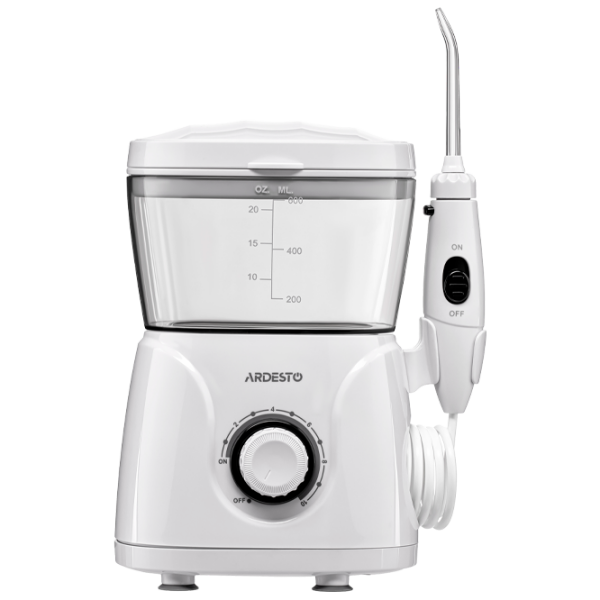 Оральный ирригатор Ardesto OI-MD600W Белый  photo 1