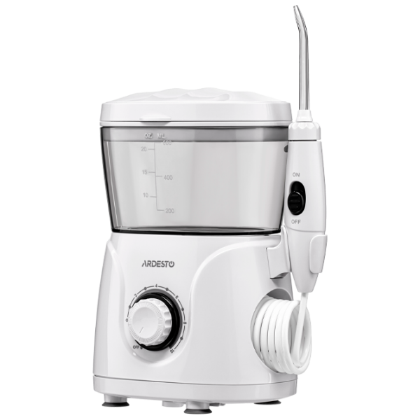 Оральный ирригатор Ardesto OI-MD600W Белый  photo 2