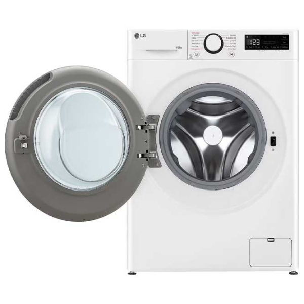 Mașină de spălat cu uscător LG F2DR509S1W White 9 kg, 1200 rpm, E photo 2