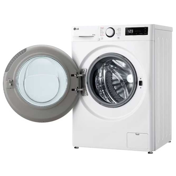Mașină de spălat cu uscător LG F2DR509S1W White 9 kg, 1200 rpm, E photo 6