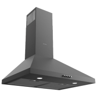 Hotă Zanetti Piramide Black 60 cm, Recirculare, 650 m³/h