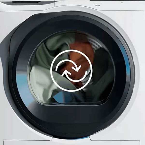 Mașină de uscat rufe Electrolux EW6D185YE White 8 kg, A++ photo 2
