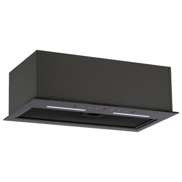 Hotă Backer Nona 1000 Bl Gl Gesture&Touch Black 55 cm, Recirculare, 1000 m³/h photo 1