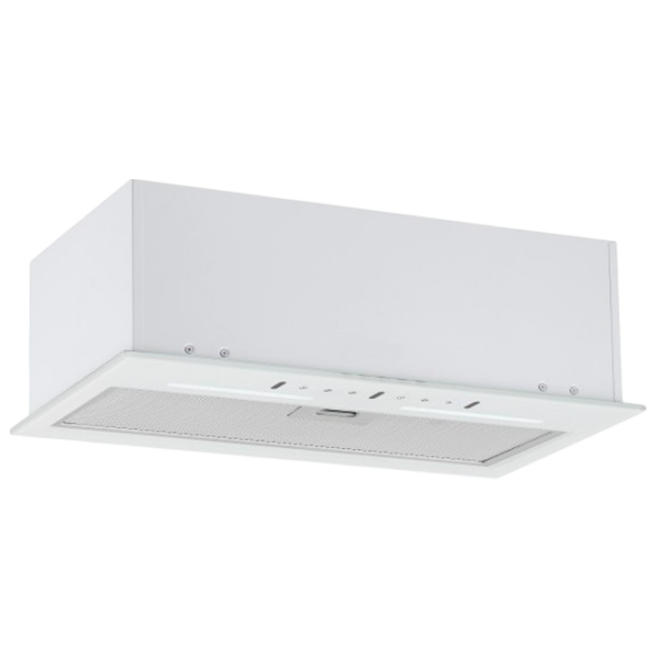Hotă Backer Nona 1000 Bl Gl Gesture&Touch White 55 cm, Recirculare, 1000 m³/h photo 1