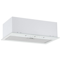 Hotă Backer Nona 1000 Bl Gl Gesture&Touch White 55 cm, Recirculare, 1000 m³/h