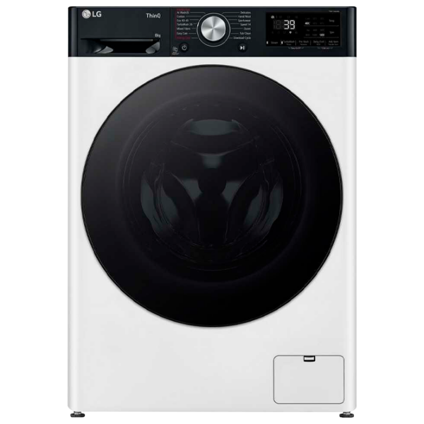 Стиральная машина LG F2WR708S2H Белый 8 кг, 1200 об/мин, A photo 1