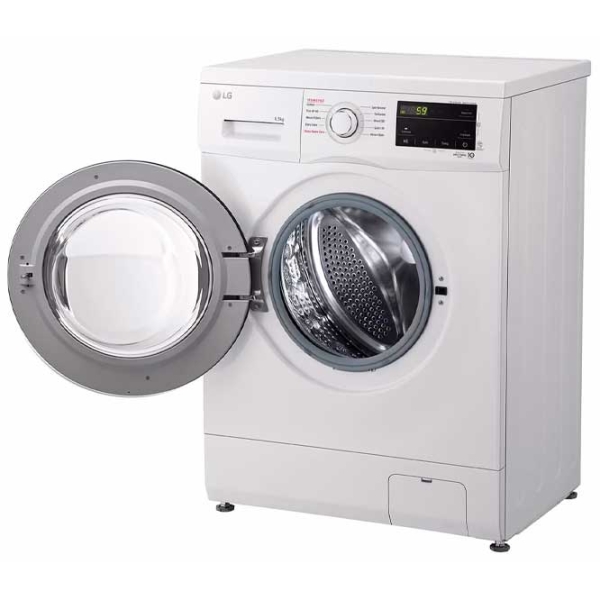 Mașină de spălat LG F2J3WSBWE White 6.5 kg, 1200 rpm, E photo 4