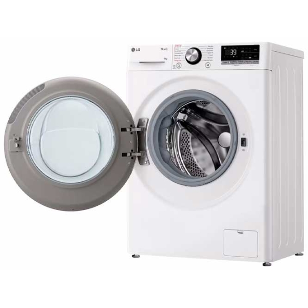 Mașină de spălat LG F2WR709S2W White 9 kg, 1200 rpm, A photo 5