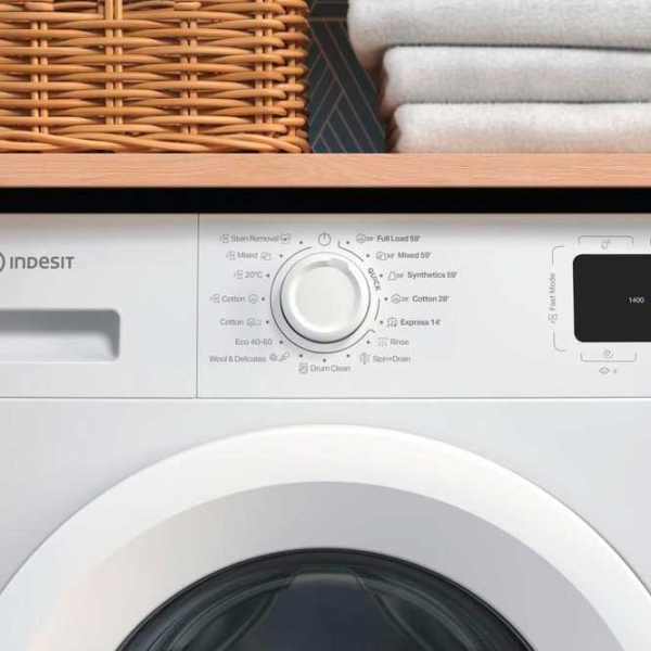 Стиральная машина Indesit IM 864 MY TIME EE Белый 8 кг, 1400 об/мин, A photo 5