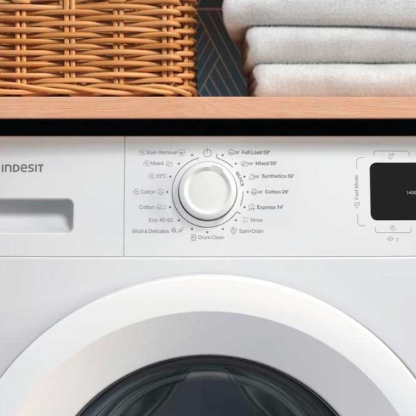 Стиральная машина Indesit IM 864 MY TIME EE Белый 8 кг, 1400 об/мин, A photo 6