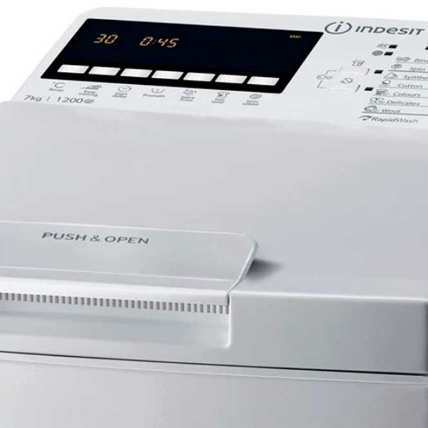 Mașină de spălat Indesit BTW B7220P White 7 kg, 1200 rpm, E photo 4