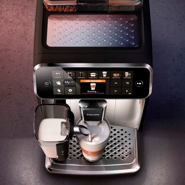 Aparat de cafea Philips EP5447/90 Black 1500 W, 1.8 l, Bloc termic photo 8