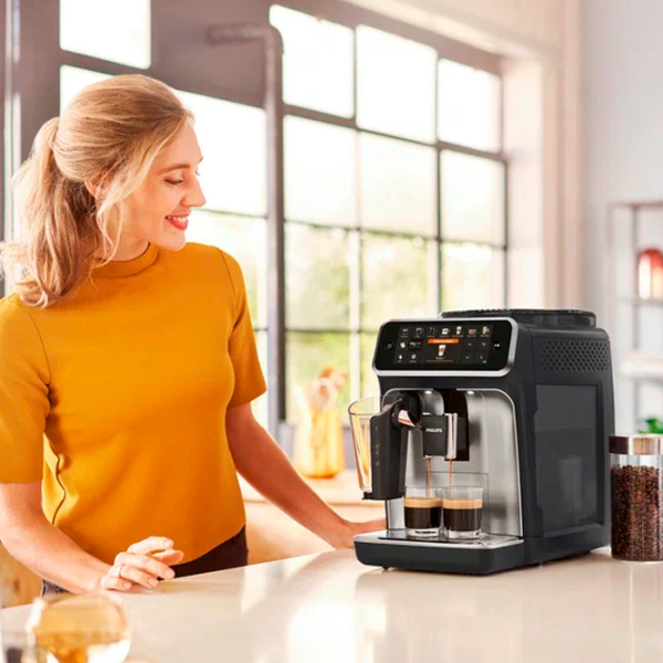 Aparat de cafea Philips EP5447/90 Black 1500 W, 1.8 l, Bloc termic photo 11